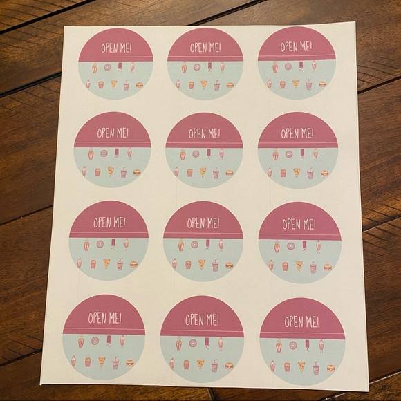 “Open Me” Stickers! - Picture 2 of 2